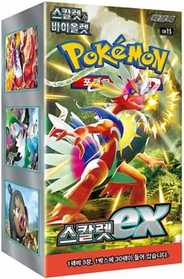Produktbild von Pokémon Scarlet ex Booster Display SV1S Koreanisch