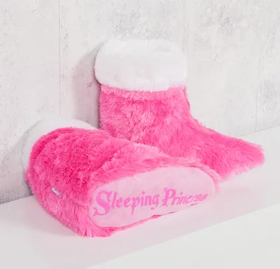 Produktbild von Kinder Hausschuhe / Bettschuhe 'SLEEPING PRINCESS' Größe 28/30  /32