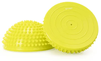Productafbeelding van Massage Bal | Set Van 2 | Triggerpoint Bal | Massage | Massage Accessoires | Geel | 9 cm