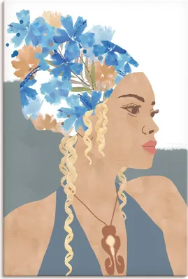Produktbild von ARTland Leinwandbild Maia in voller Blüte Größe: 40x60 cm