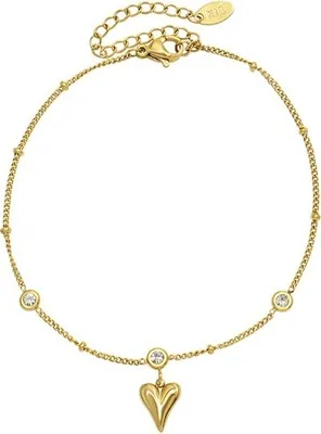 Image de Bracelet de cheville doré MA-21690 - Élégance moderne KP21690