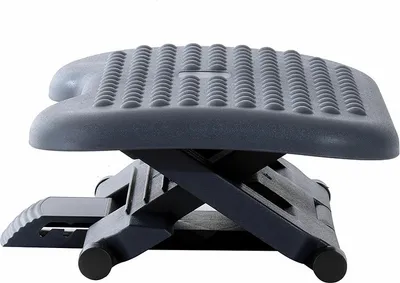 Obrázok produktu pre Podnožka 922-002, ergonomická, výškovo nastaviteľná, opierka na nohy, 46 x 35 x 11-17 cm
