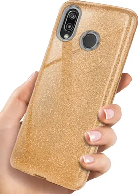 Produktbild von GLITTER-Case für Huawei P20 Lite, Farbe:Shine - Gold