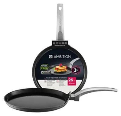 Obrázek produktu pro Pánev na palačinky s keramickým povrchem Ambition Verso 26 cm