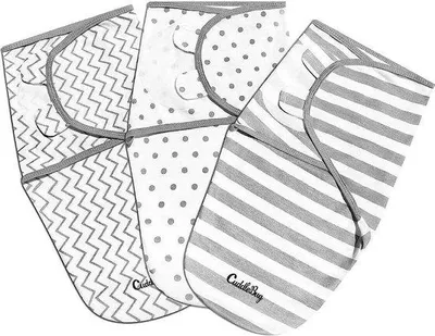 Produktbild von Famanu Schlafsack-Decken für Säuglinge 0-3 Monate - 3 Stück