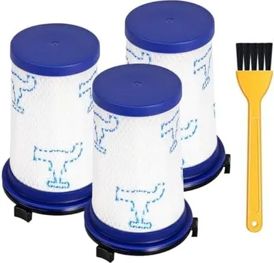 Produktbild von YanBan Ersatz-HEPA-Filter, 3 Stück, kompatibel mit Rowenta Force 360 ??X-Pert RH9051 RH9057 RH9059 RH9079 RH9081