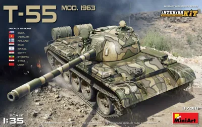 Obrázek produktu pro MiniArt 1:35 T-55 Mod. 1963 interiér plastikový model