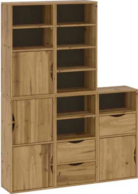 Obrázek produktu pro Boční skříňky 5 ks "ODDA" 40x24x79 cm Borovicový masiv
