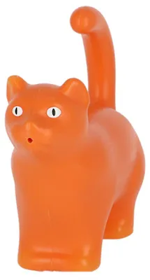 Produktbild von Esschert Design Gießkanne Katze S Orange 1,5 Liter - Kunststoff