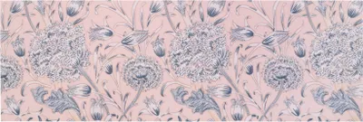 Produktbild von Primaflor Küchenläufer FLOWERS - 50x150cm - Strapazierfähiger Schmutzfangläufer, Rutschfester Küchenteppich, Läufer für Küche & Flur
