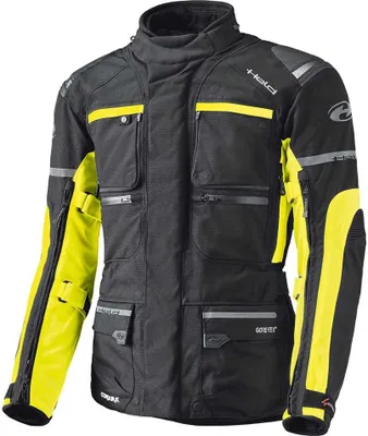 Produktbild von Held Carese II Damen & Herren Textiljacke, schwarz/neon-gelb, S