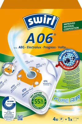 Produktbild von Staubsaugerbeutel A06 OBS 3X4PCS 3PCS DFP