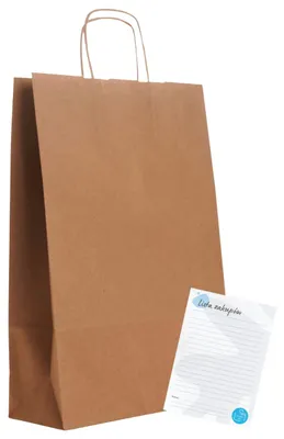 Produktbild von Torby Pro Braune Papiertüten 24x10x36cm 250 Stück