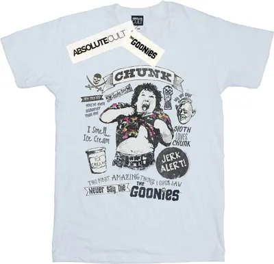 Produktbild von The Goonies - "Jerk Alert" T-Shirt für Damen BI25735 (4XL) (Weiß)