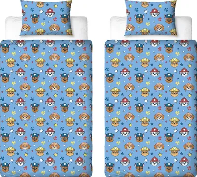 Produktbild von Paw Patrol - "Squad" Bettwäsche, wendbar TC254 (Einzelbett) (Bunt)