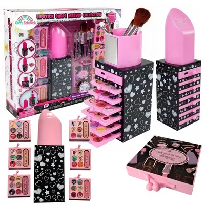 Image de Kit de maquillage pour enfants Coffret de maquillage Cosmétiques Fillette Boîte cadeau