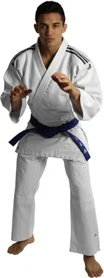 Produktbild von judogi J350 Club weiß / schwarz Größe 130