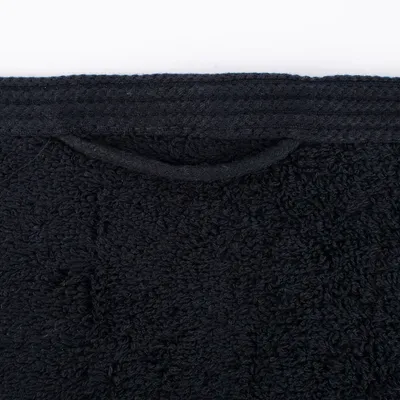 Produktbild von Premium-Frottee Handtuch 100% Baumwolle 580g/qm schwarz Größe  Gästetuch 30 x 50 cm