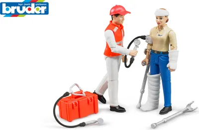 Produktbild von Bruder Figurenset Rettungsdienst; 62710