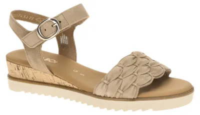 Produktbild von Gabor 82.758 Damen Sandalette - Riemchen Sandalen beige NEU