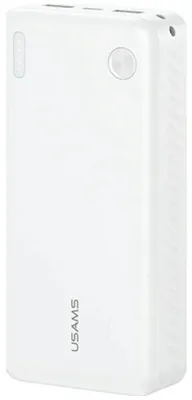 Zdjęcie produktu dla Powerbank Usams Pb83 2Xusb-A 1Xusb-C 20000Mah Biały