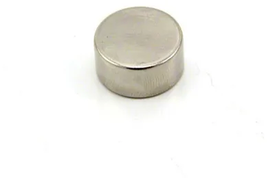 Neodym-Magnet N52, 20x10 mm, 14,8 kg Haftkraft, silber