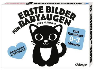 Image de Premières images pour les yeux des bébés. Le jeu de cartes 0-3 mois