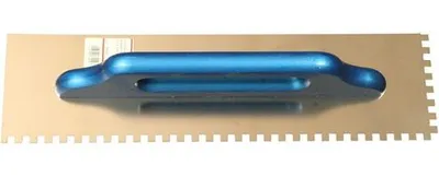 Produktbild von KAUFMANN Aufziehglätte, rostfrei, gezahnt, E 12, 480 x 130 mm