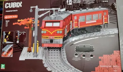 Imagen del producto de CUBIX, tren con raíles