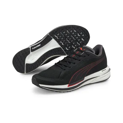 Produktbild von Puma Velocity Nitro Laufschuhe Herren schwarz orange Gr 39