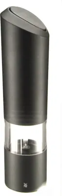 Produktbild von WMF Molen 06.6741.6040, Salz- & Pfeffermühle, Schwarz, Transparent, Kunststoff, Pfeffer, Salz, AAA, 1,5 V