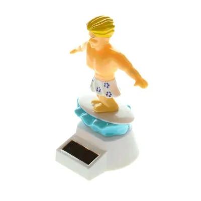 Produktbild von Solar Wackel Strandboy sunnyboy surf surfer