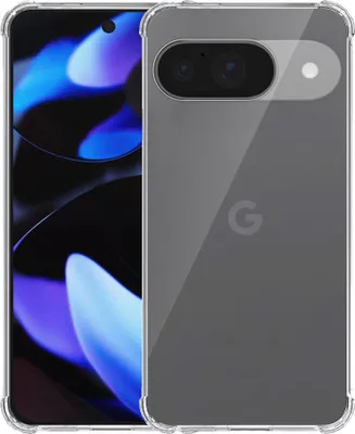 Image de Convient à Google Pixel 9 Phone Case Transparent with Bumper - Clear Case Shockproof TPU Silicone Back Cover Case Transparent - Smartphonica
