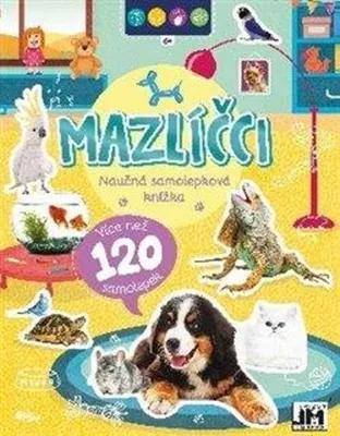 Obrázek produktu pro Naučná samolepková knížka Mazlíčci