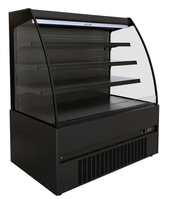 Obrázok produktu pre Combisteel 7350.0015, Voľne stojaci, Čierna, Vetrané, 25 °C, R 452 A, 2 - 4 °C