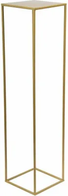 Produktbild von Gold modernes stehendes Blumenbeet 100 cm LOFT