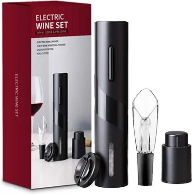 Produktbild von Weihnachtspakete mit Weinverpackung und Schneeflocken Accessoires
