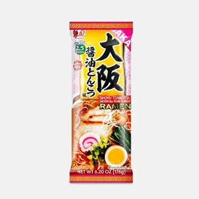 Produktbild von Itsuki | Ramen Osaka Shoyu Tonkotsu-fu - 176g - Mit Schweinefleischgeschmack - Fertiggericht - Asiatische Küche
