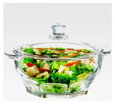 Produktbild von Suppenschüssel mit Deckel aus Glas Granity (1,5 L)
