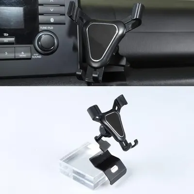 Imagen del producto de Elzusha - Soporte para teléfono de coche, universal, giratorio 360°