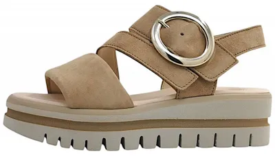 Immagine prodotto di Sandali da donna Gabor, color beige chiaro, adatti al tempo libero