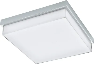 Produktbild von EGLO LED Deckenlampe Isletas, Deckenleuchte, Stahl in chrom, Glas mit Kristalleffekt in weiss neutralweiß IP44