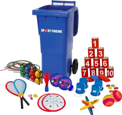 Produktbild von Sport-Thieme Spieltonne "Mini mit Wurfspielen"