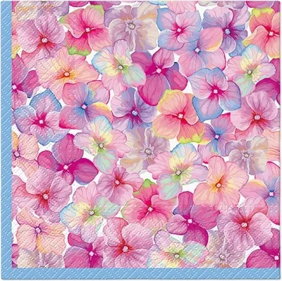 Produktbild von 20 Servietten Flower Explosion - Unzählige, kleine Blüten 33x33cm