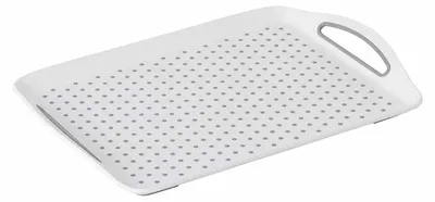 Image de KESPER Plateau de service, "Antidérapant", blanc 45,5 x 32 x 4,5 cm 77200