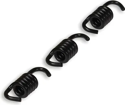 Obrázek produktu pro Spojkové pružiny Malossi, černé, zesílené, průměr 1,6 mm, 3 kusy