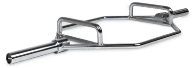 Image de Barre hexagonale olympique - 140 cm - Pour entraînement de force