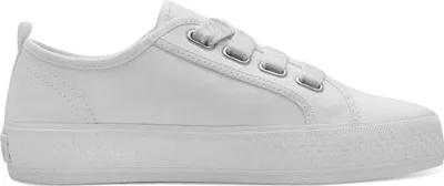 Produktbild von s.Oliver Damen Sneaker Schnürschuh Plateau Stoffschuh 5-23611-44, Größe:39 EU, Farbe:Weiß
