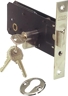Image de Serrure 5557 entrée 60mm. 9555760 lince