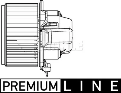 Image de Ventilateur d'habitacle MAHLE pour FIAT BRAVO II